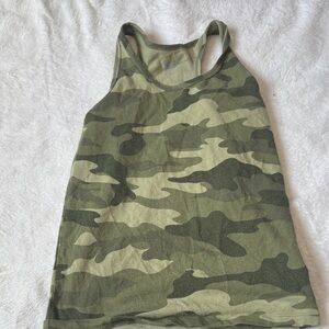 Old Navy Green Camo Tank Top